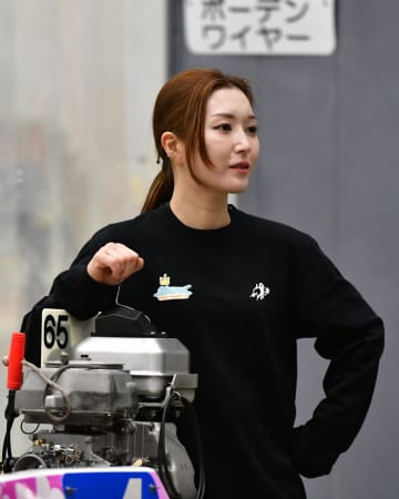 【ボート】大村PG1 エース65号機をゲットした西橋奈未