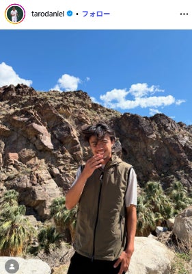 ダニエル太郎選手Instagramより