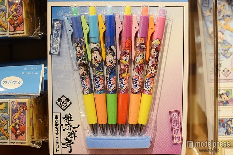 ディズニー夏祭り 雅涼群舞 シャープペンセット 青く 