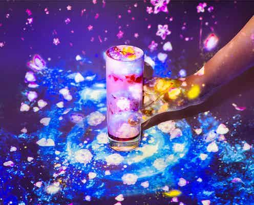 日本橋「FLOWERS BY NAKED 2020 ー桜ー」メインエリアにバー開店&木に実るスイーツ収穫体験も