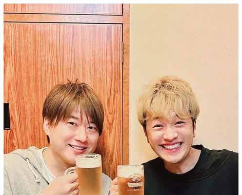 ゆず北川悠仁&コブクロ小渕健太郎「初めて一緒に飲んだ」 デュオ同士の2ショットに反響
