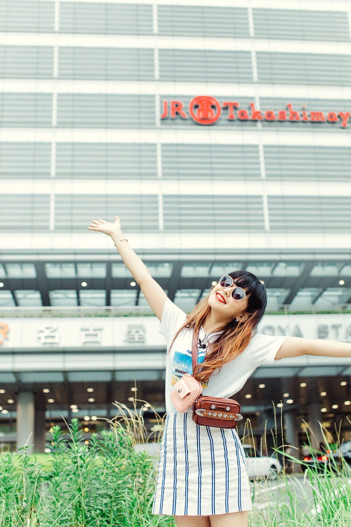 名古屋にやってきた菅沼ゆり (写真提供:MBS)