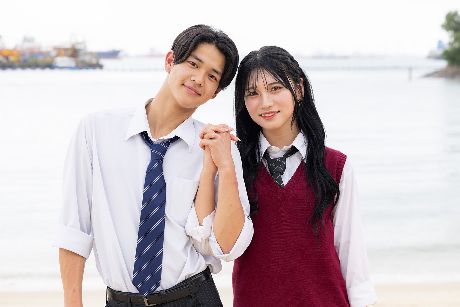 ゆうすけ、じゅり「今日、好きになりました。卒業編2025inシンガポール」（C）AbemaTV, Inc.