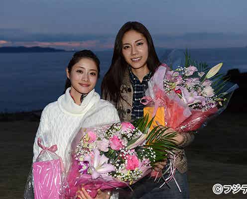 石原さとみ、目を潤ませる「2人でいると心地良い」 松下奈緒と「ディア・シスター」クランクアップ