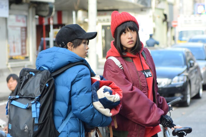 広瀬すず、北村優衣(C)日本テレビ