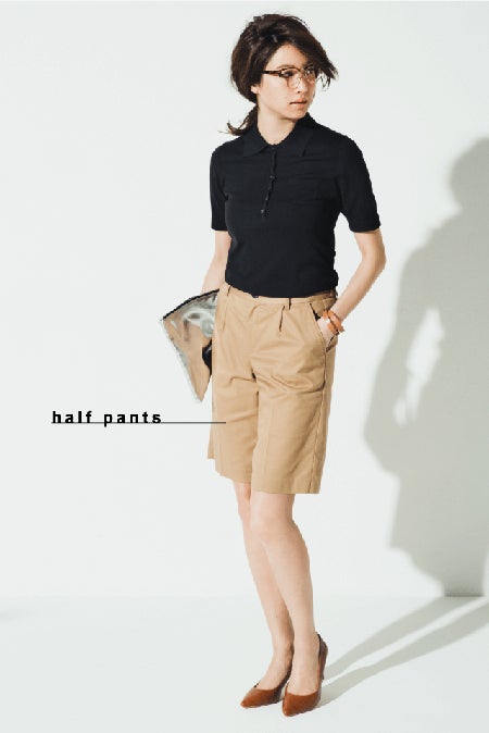 TOPS ￥5,900、PANTS ￥6,900、PUMPS ￥12,800（apart by lowrys）（C）TOPLOG