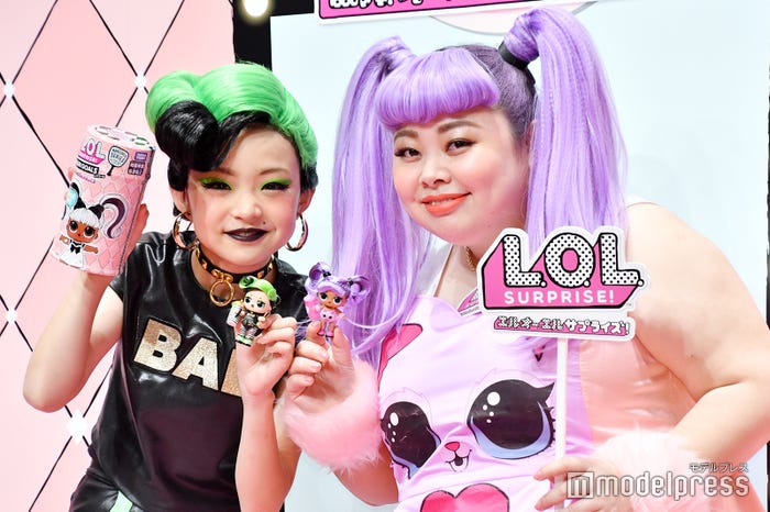 Hinata(野々山ひなた)、渡辺直美(C)モデルプレス