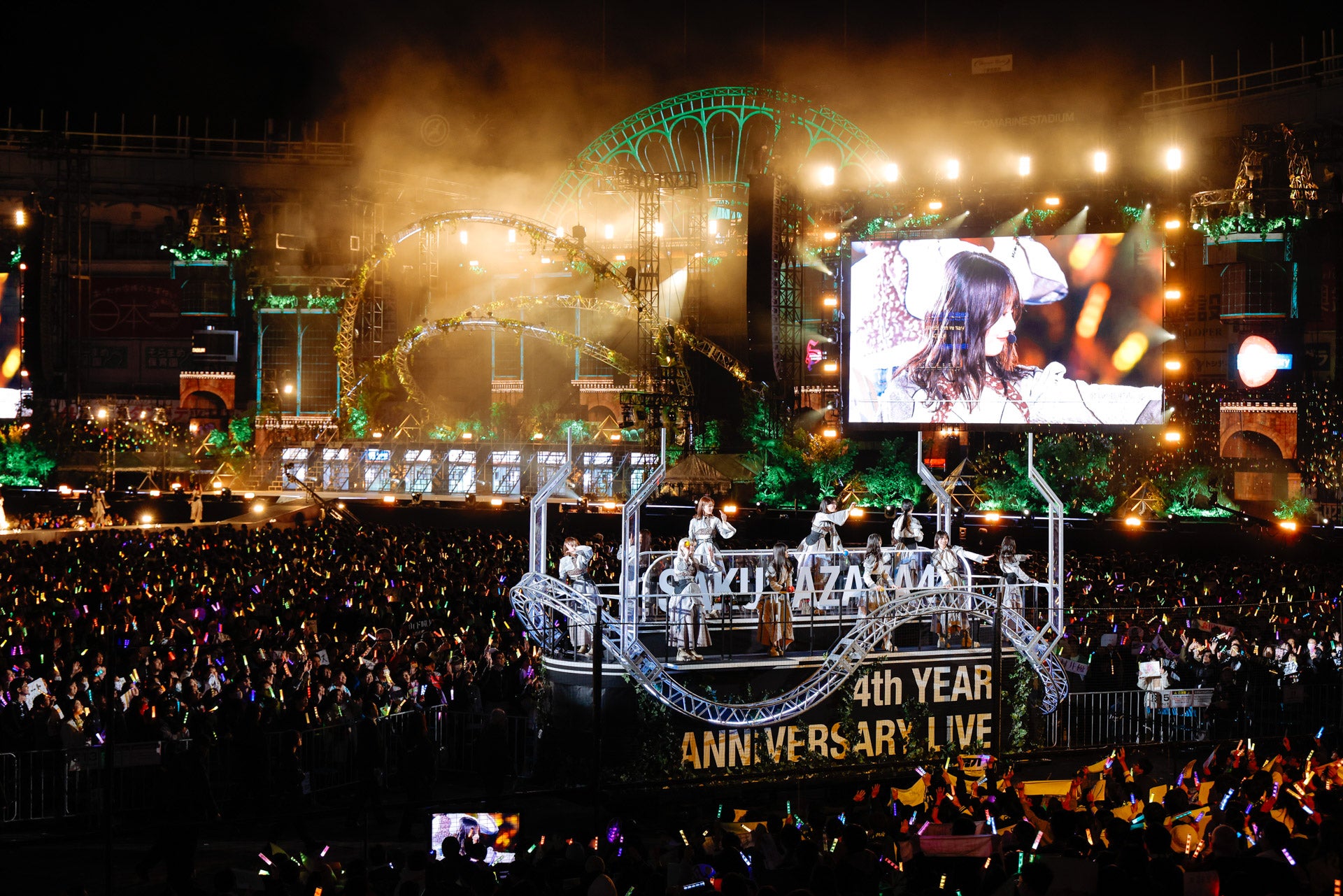 櫻坂46「4th YEAR ANNIVERSARY LIVE」撮影：上山陽介