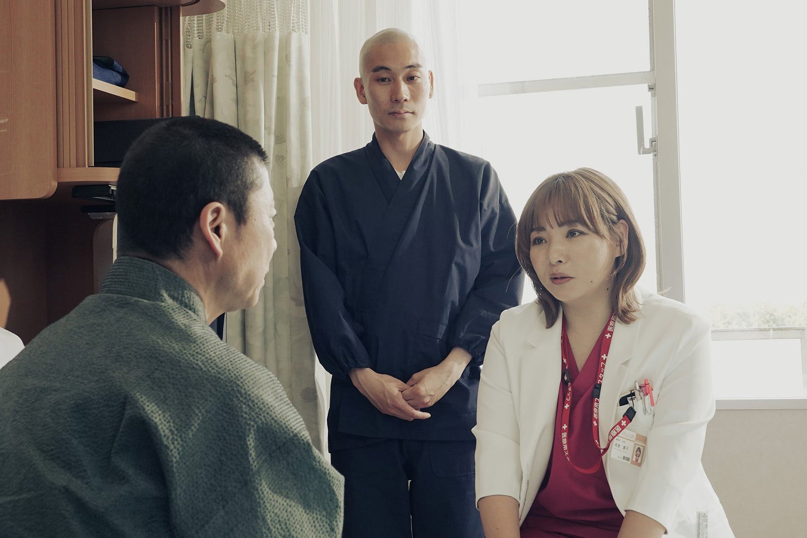 大友律、野呂佳代「アンメット ある脳外科医の日記」第5話より（C）カンテレ