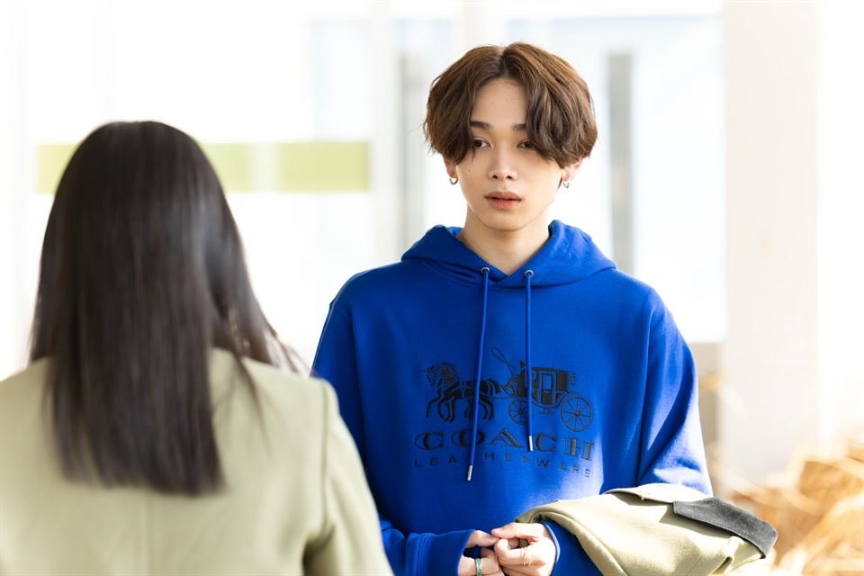 宮世琉弥 「もしも、イケメンだけの高校があったら」6話より（C）テレビ朝日