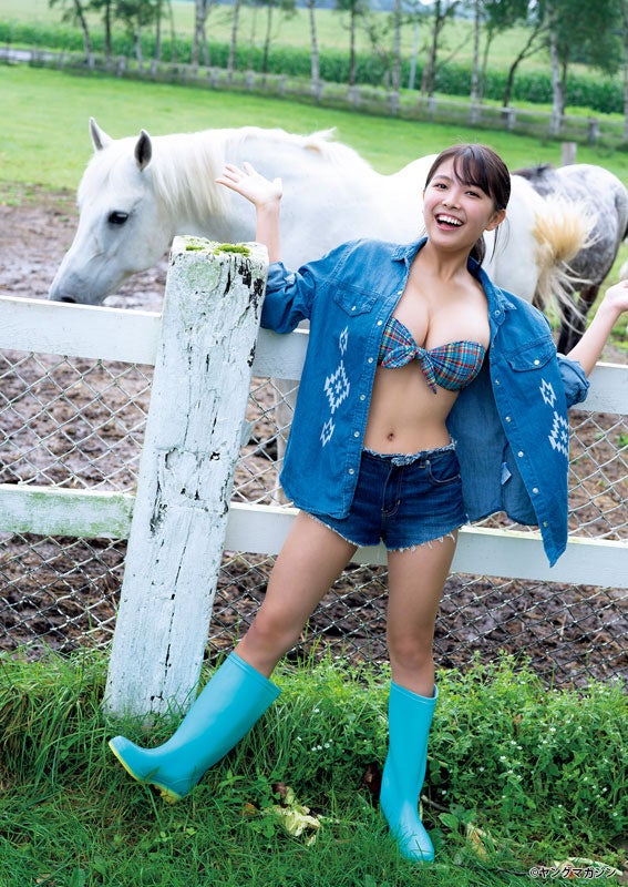 寺本莉緒（C）LUCKMAN／ヤングマガジン