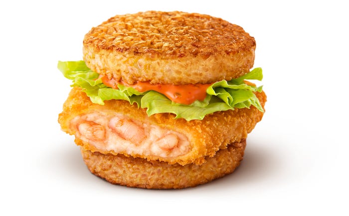 ごはん海老 旨辛仕立て/画像提供:日本マクドナルド