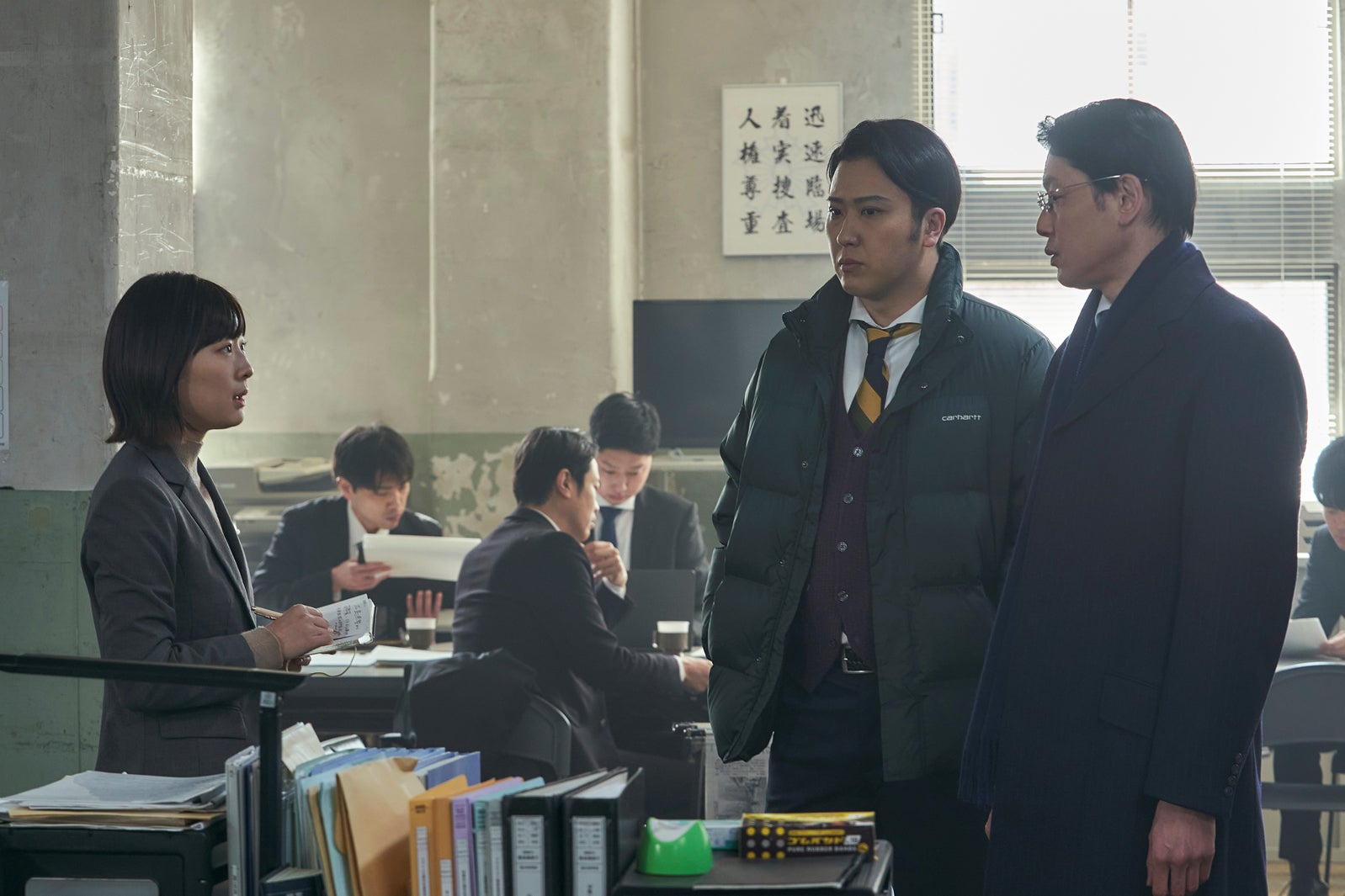 （左から）伊藤沙莉、尾上松也、筒井道隆（C）田村由美／小学館（C）2023 フジテレビジョン 小学館 TopCoat 東宝 FNS27社