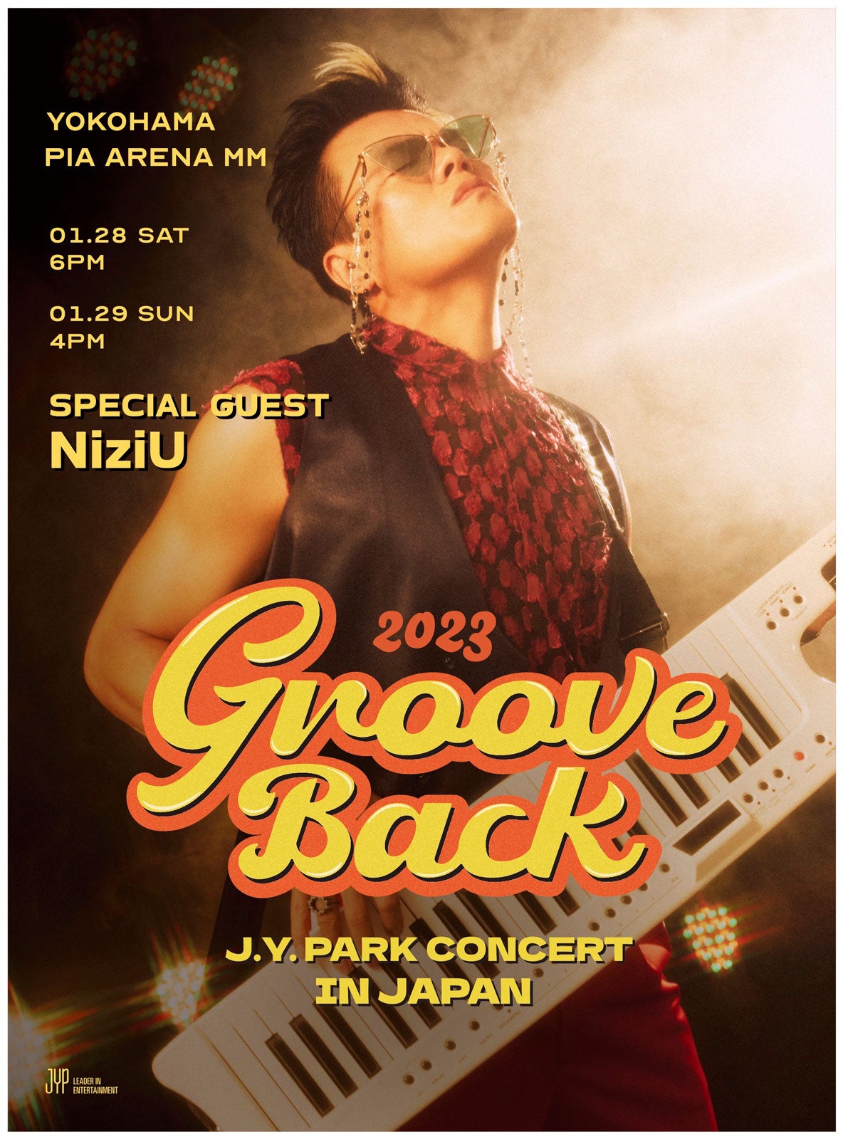 「J.Y. Park CONCERT 'GROOVE BACK' IN JAPAN」（提供写真）