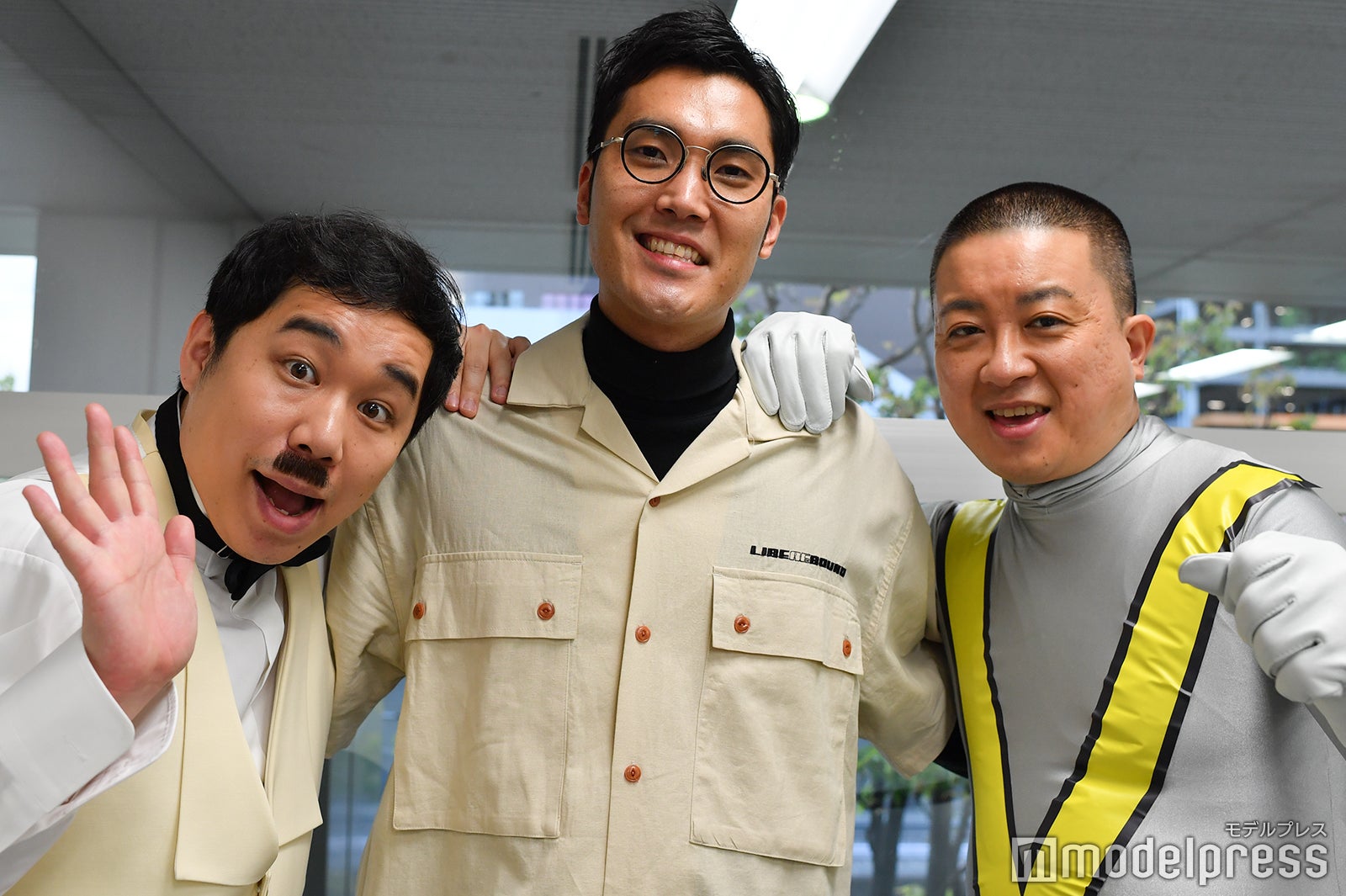 せいや、菊田竜大、松尾駿（C）モデルプレス
