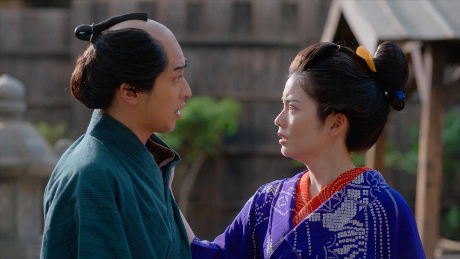 小芝風花 横浜流星 共演映画登場Ver 中河与一 中河與一 天の夕顔 昭和23年 大河「べらぼう」蔦重（横浜流星）＆瀬川（小芝風花）、“2人に