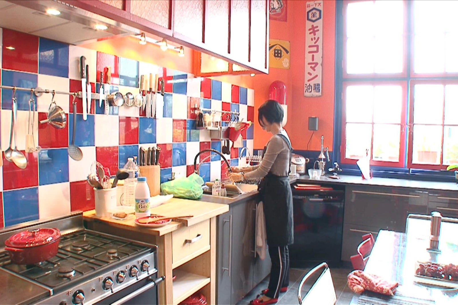 パリの日本人妻・中村江里子さん／画像提供：毎日放送