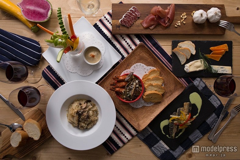 ディナーメニュー／画像提供：NAYUTA SWEETS