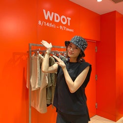 島袋聖南ディレクションブランド好調、初のPOPUP SHOP開催に喜び 恋人・石倉ノアの反応は?