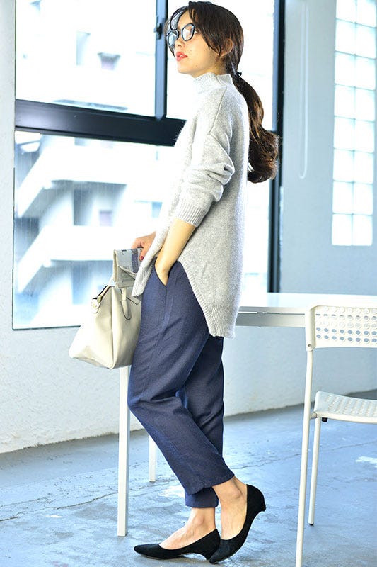 ウエストゴムの楽ちん綺麗なテーパードパンツ「coca」1,990円(税込)/画像提供:coca