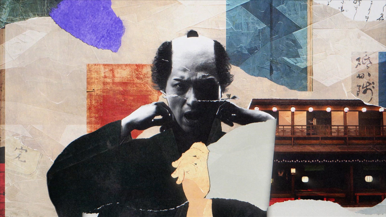 「べらぼう～蔦重栄華乃夢噺～」タイトルバック（C）NHK