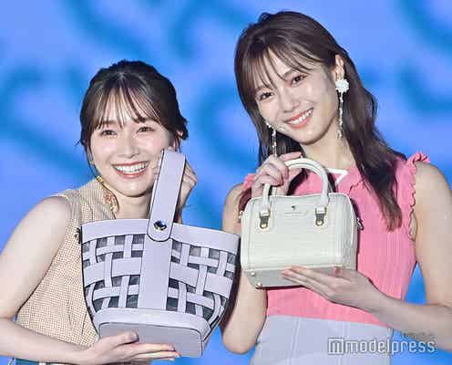 櫻坂46田村保乃&守屋麗奈、華やか2ショットで初ランウェイ<GirlsAward 2022 S/S>