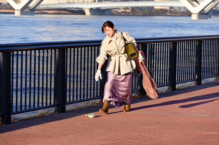 石原さとみ「恋はDeepに」第1話より (C)日本テレビ