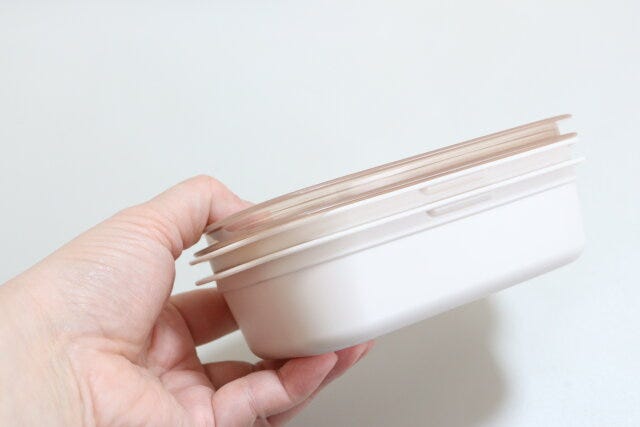 とにかく洗いやすいお弁当箱270mL2個組　コンパクト
