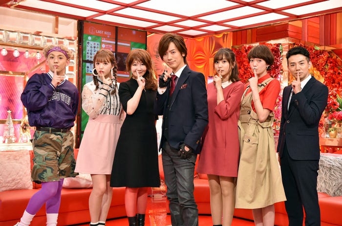 (左から)りゅうちぇる、藤田ニコル、YOU、DAIGO、佐野ひなこ、佐藤栞里、綾部祐二(C)TBS