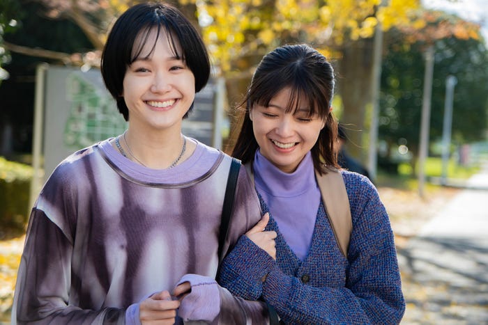 尾碕真花、工藤美桜「コールミー・バイ・ノーネーム」第5話(C)MBS