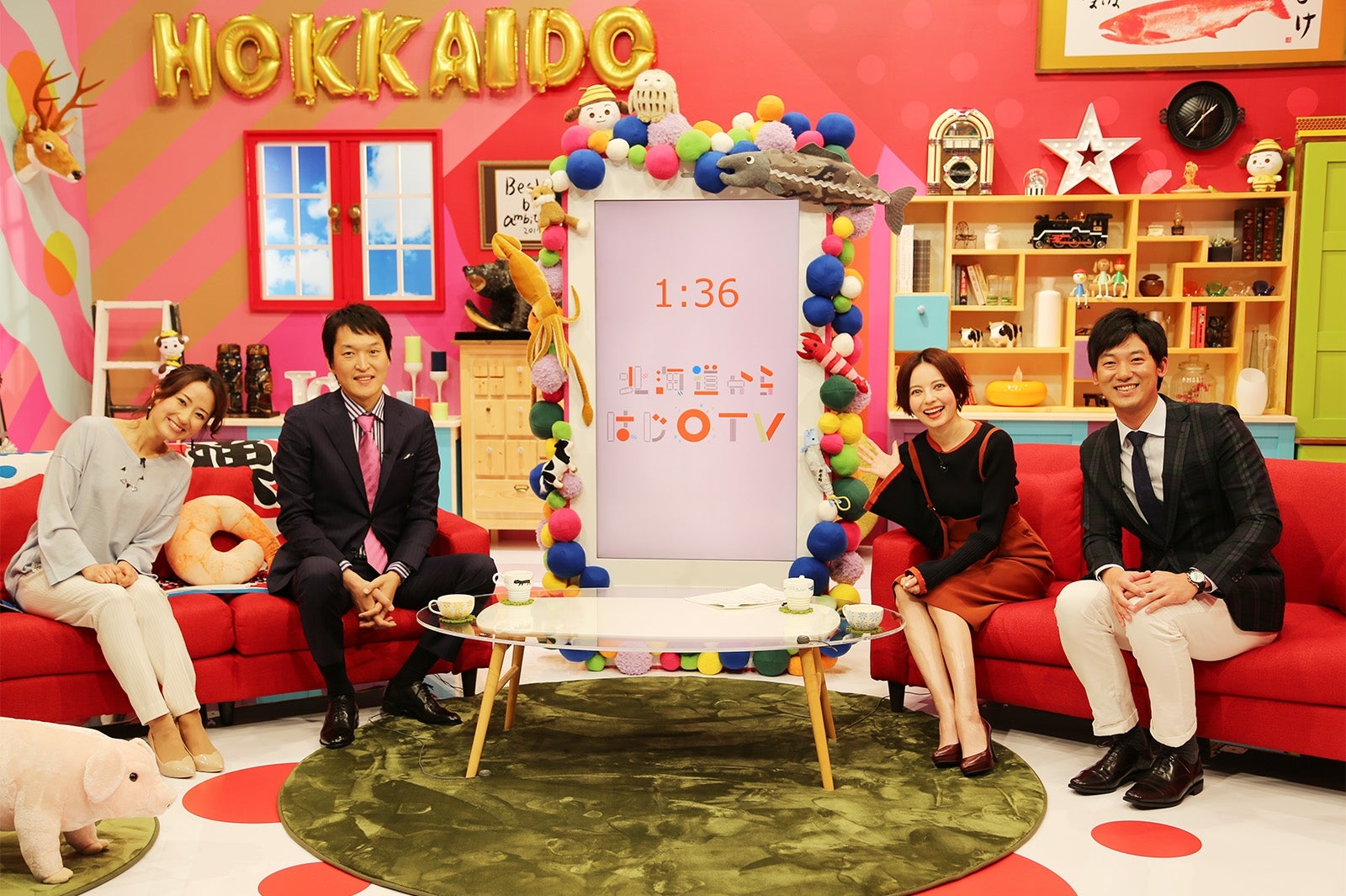 番組の模様（画像提供：北海道文化放送）