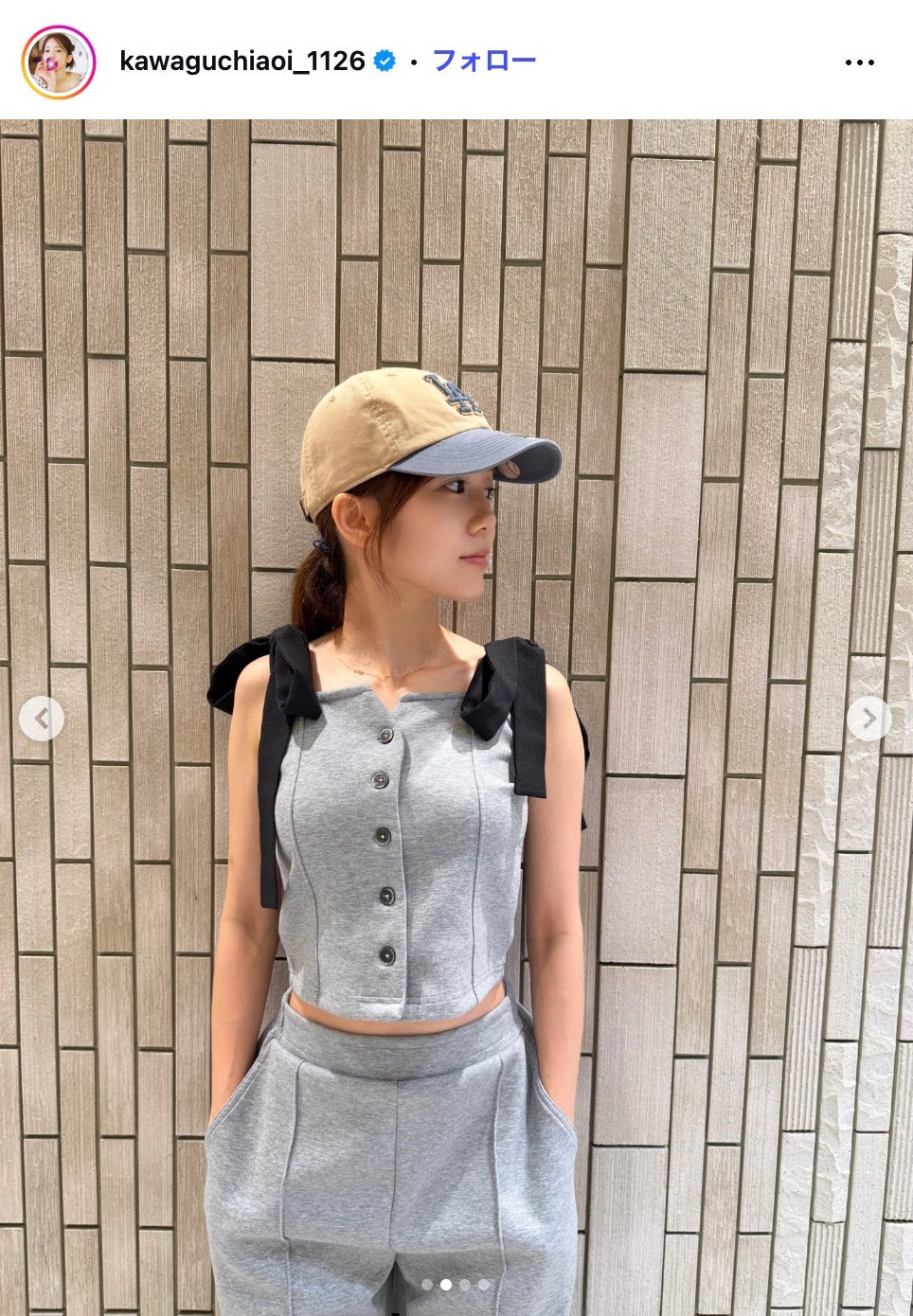 川口葵Instagramより