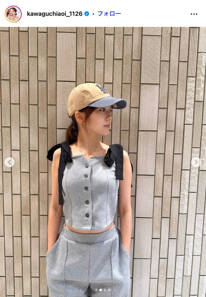 川口葵Instagramより