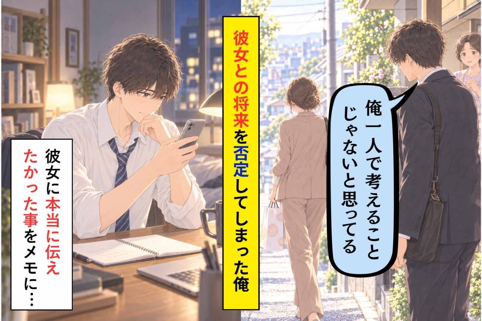 彼女の親の前で、答えを半分で止めた俺→本当は先に言うべきことがありました