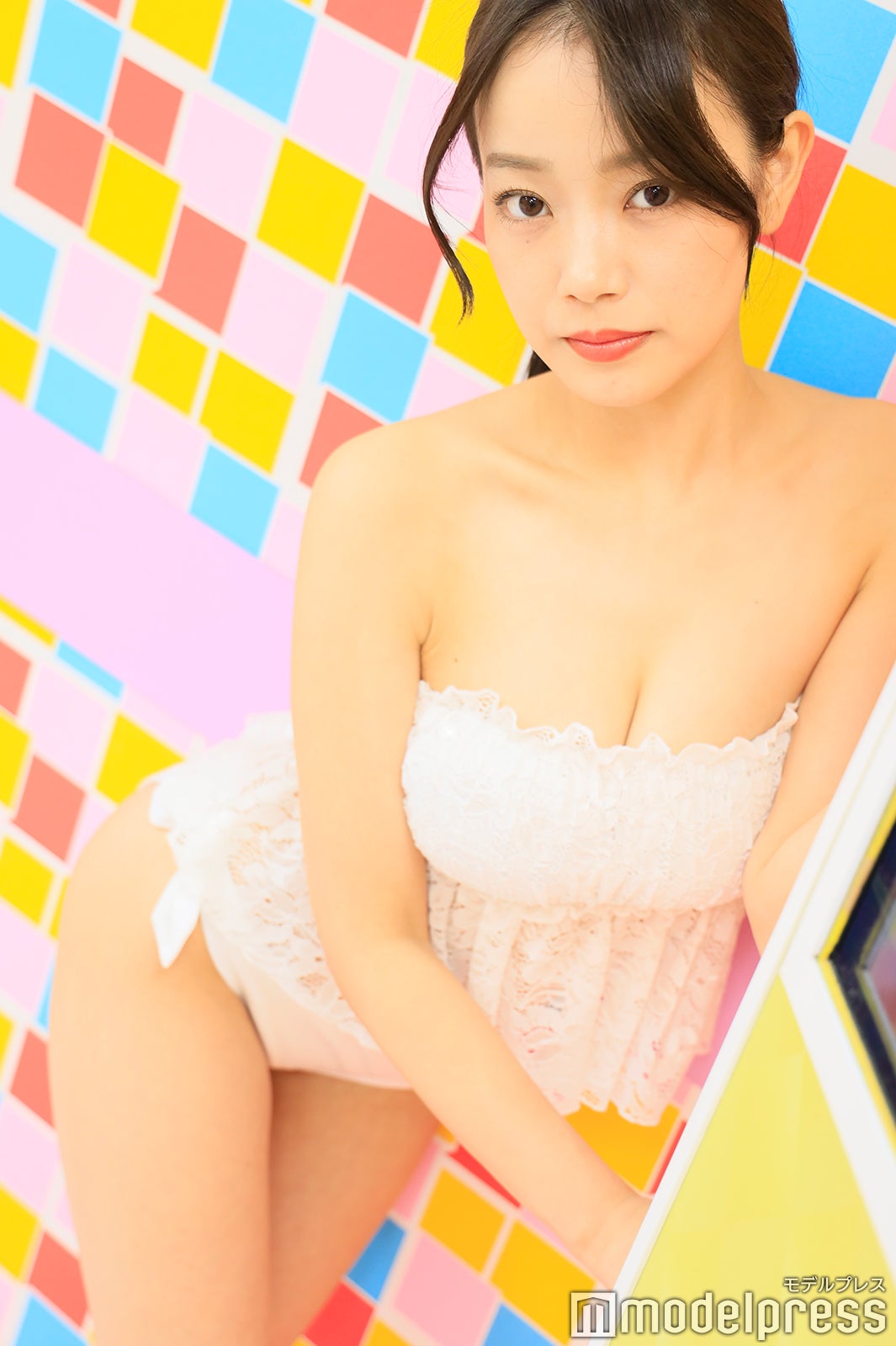 青科まき／水着提供 ：dazzy（C）モデルプレス