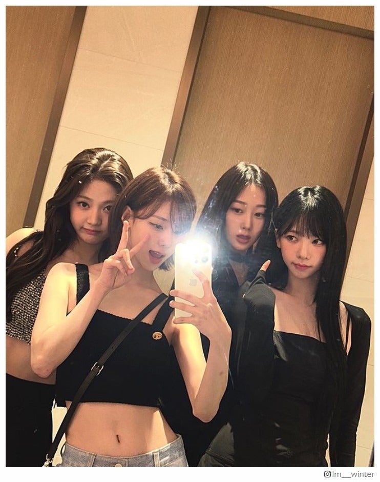 aespa、Instagram個人アカウント開設 全員フォロワー100万人突破