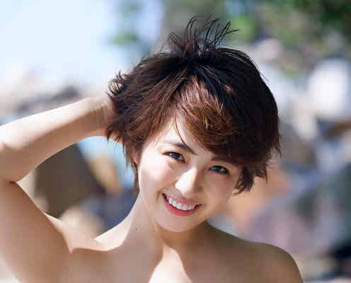 柳ゆり菜のビキニ姿が眩しい!ショートカット“可愛すぎ”で急遽対応