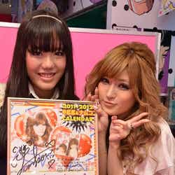 ファンと記念撮影するゆんころ