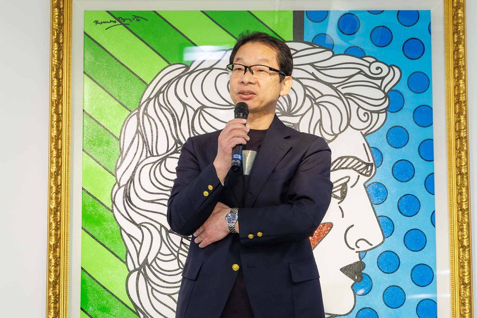 赤坂昌男氏（提供写真）