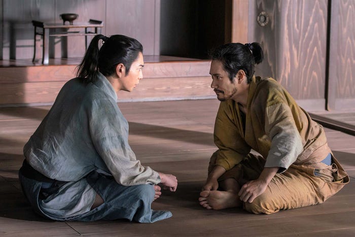 松本潤、松山ケンイチ「どうする家康」第5話(C)NHK