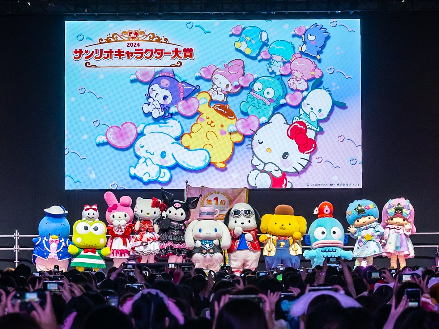 「SANRIO FES 2024」（C）’25 SANRIO （C）’25 JMA Co.,Ltd 著作（株）サンリオ
