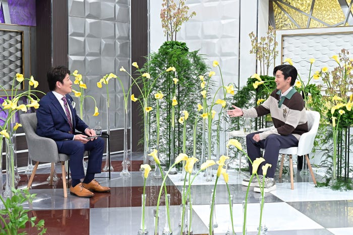 林修、目黒蓮(C)MBS