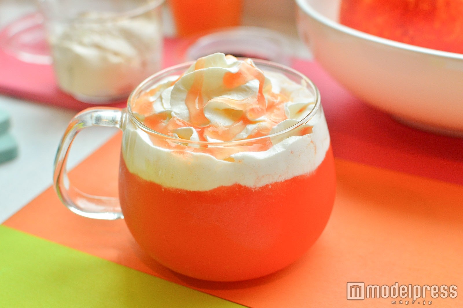 ネクタリン ピーチ＆クリーム ティー（C）モデルプレス