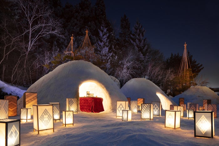 津軽四季の水庭／画像提供：星野リゾート