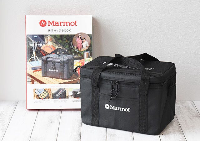 Marmot 保冷バッグ ムック本 付録 ムック本 付録 人気 おすすめ オススメ 宝島社 宝島 レビュー 開封レビュー 開封 便利 優秀 当たり 最高 傑作 Marmot マーモット 保冷バッグ 黒 ブラック