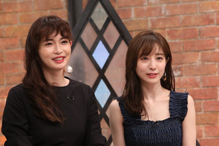 (左から)長谷川京子、田中みな実(C)カンテレ