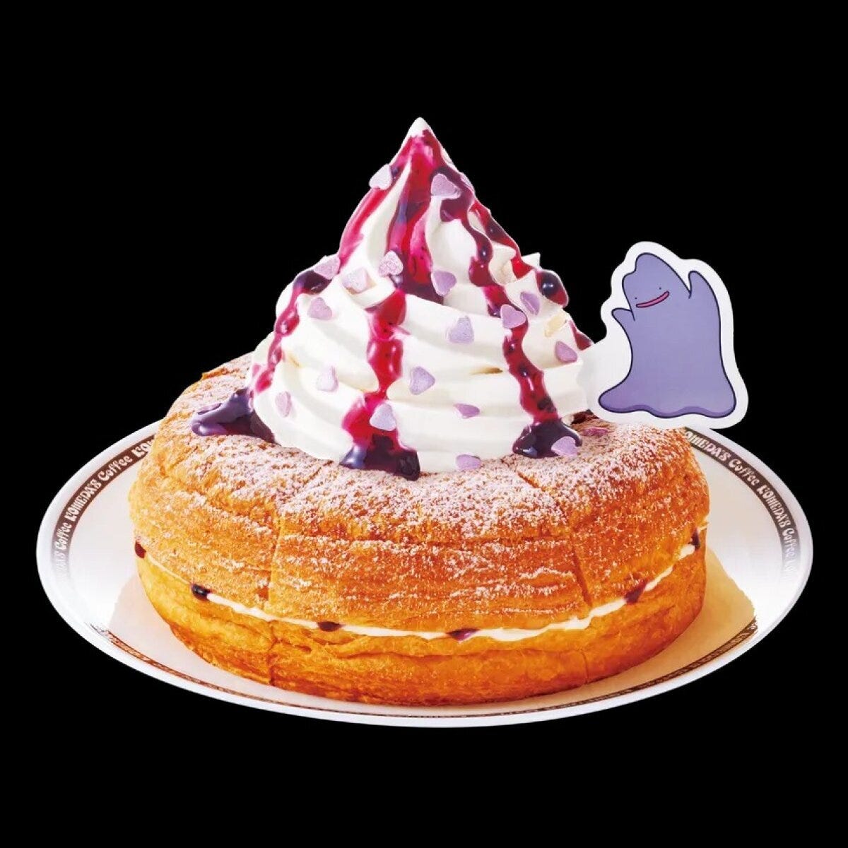 コメダ珈琲店 メタモンのシロノワール コメダ珈琲店のメタモンのシロノワール