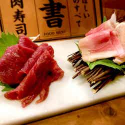 馬肉、牛、ホルモン…オリジナル“肉寿司”を堪能!「裏天王寺肉寿司」大阪に誕生/画像提供:株式会社TBIJAPAN