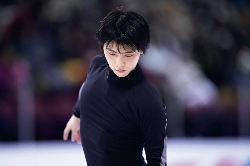 羽生結弦（提供写真：小学館）