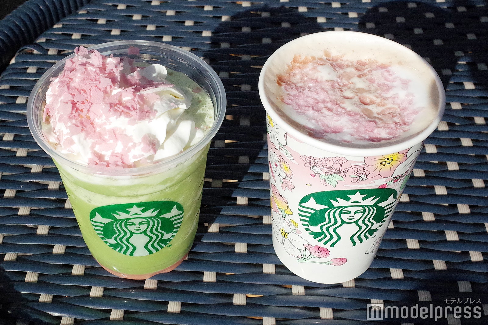 どちらもさくらのフィアンティーヌを使用（C）モデルプレス